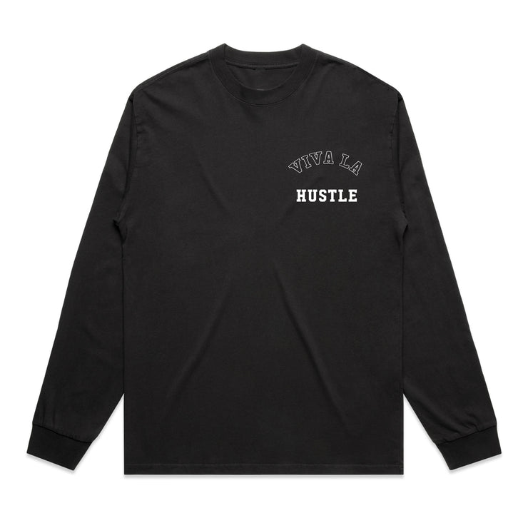 Collegiate Viva La Hustle Long Sleeve Shirt